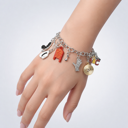 A Pulseira de Berloques Ícones do Pop